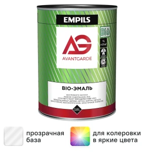 Эмаль по дереву Avantgarde цвет прозрачный 0.8 кг