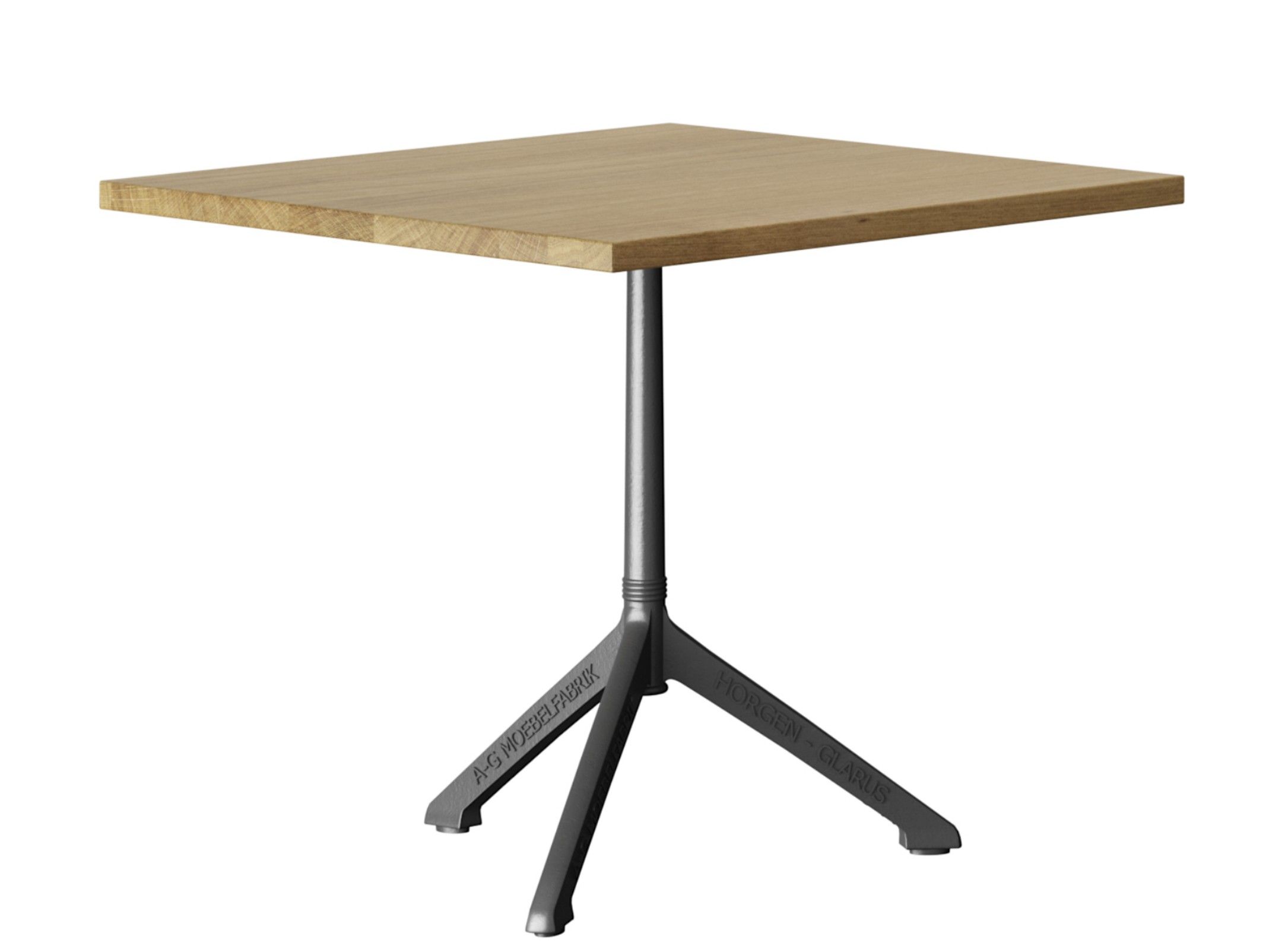 Квадратный обеденный стол из массива дерева horgenglarus EPOC ARCH-00030913 - Вид №1