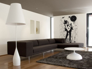 Диван с полуостровом