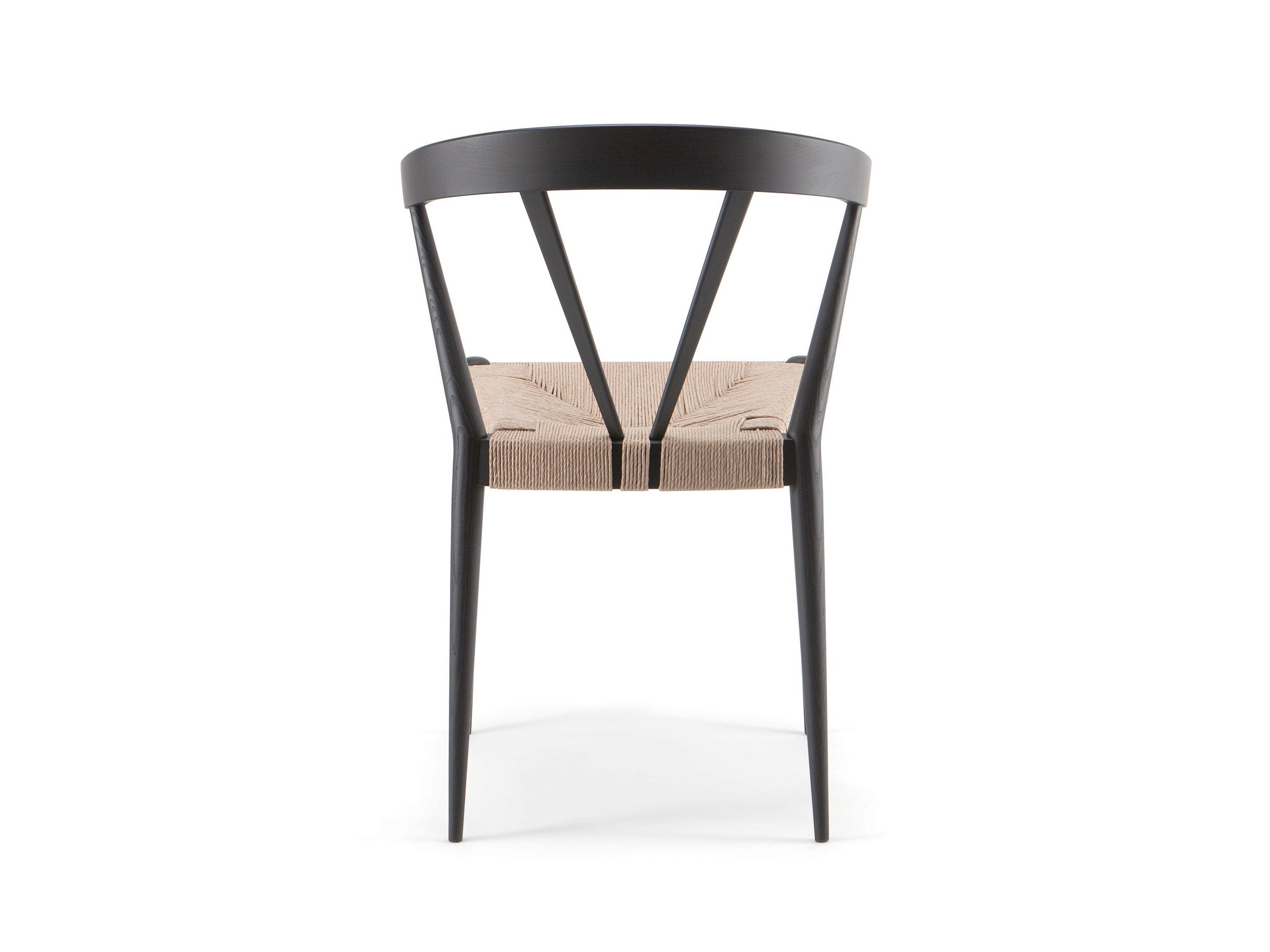 Штабелируемый стул из ясеня Cizeta имбирь ARCH-00126589 - Вид №5