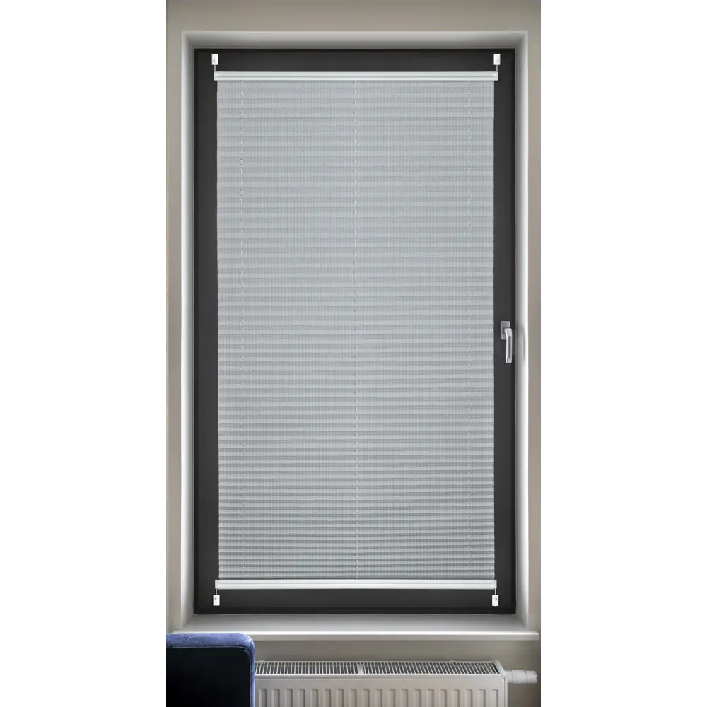 Штора плиссе 52x170 см жаккард серая Santreyd STLM-2124034 - Вид №3