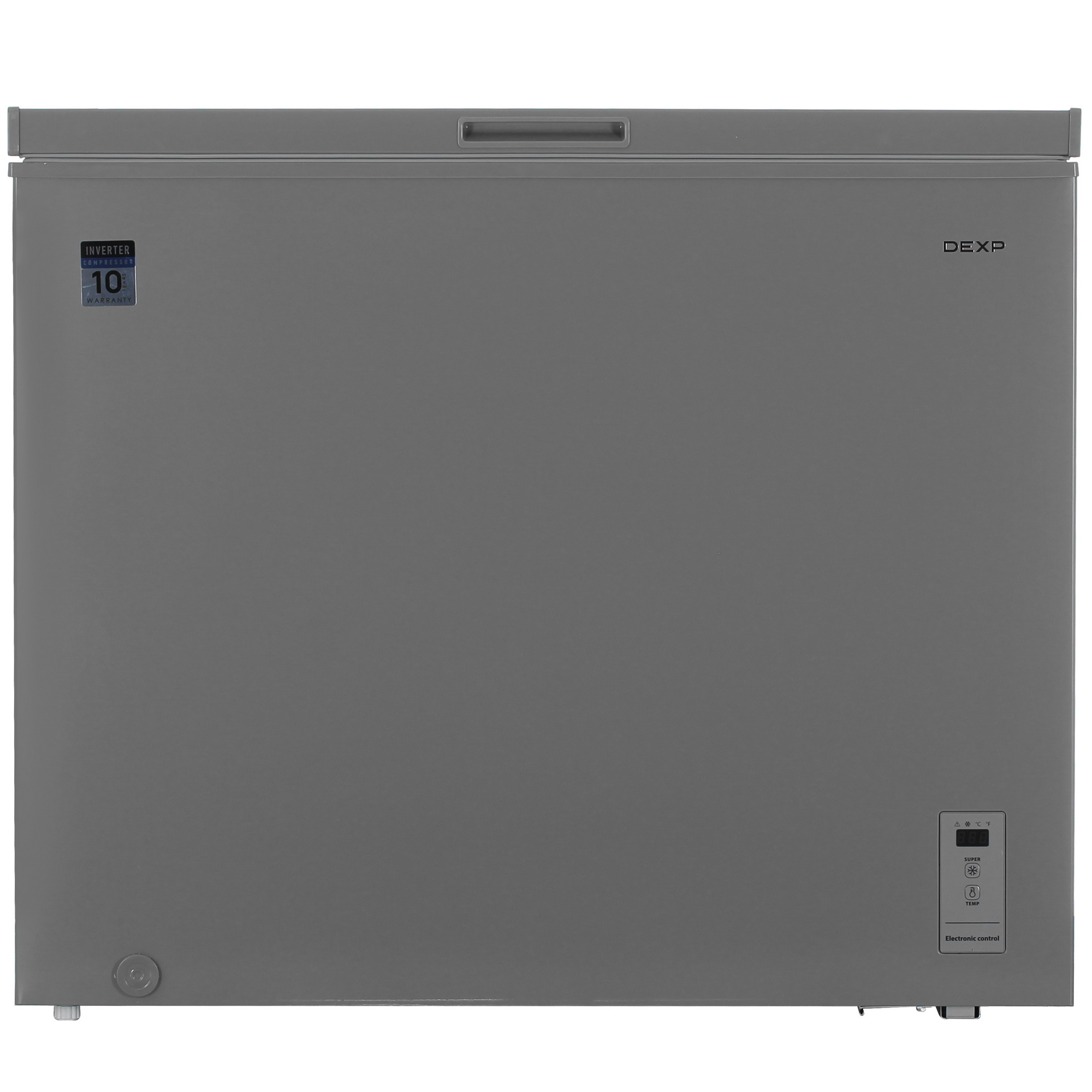 9245744 Морозильный ларь DEXP CE-25AMA серый STDN-0141693 - Вид №2