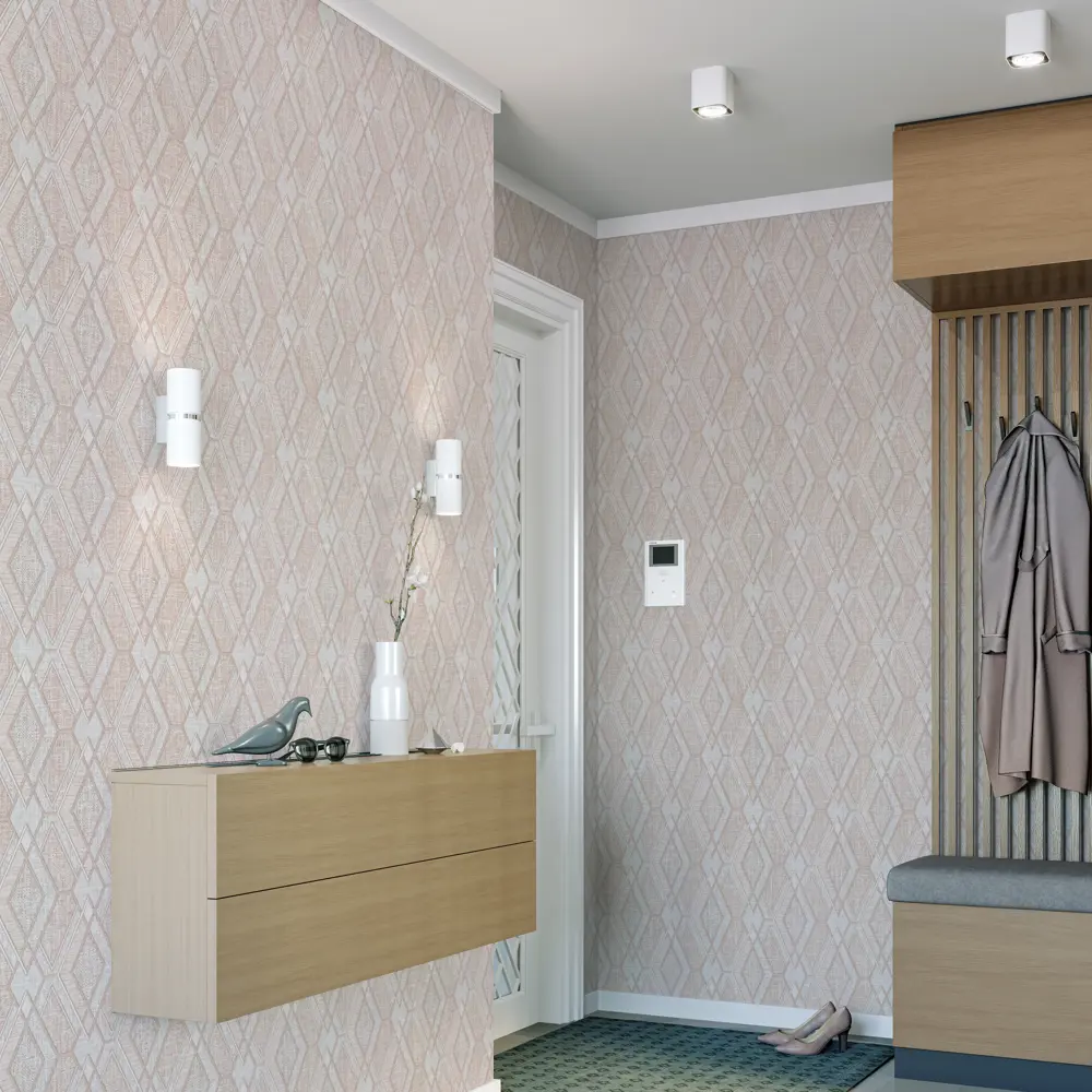 Обои флизелиновые Палитра Brill бежевые 0.53 м PL51032-22 STLM-2094520 - Вид №3
