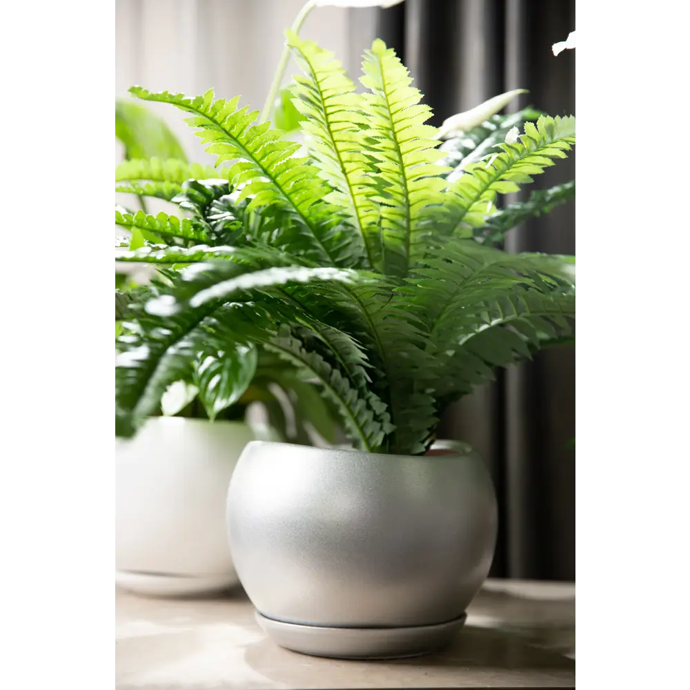 Горшок цветочный Gonchar Адель ø20 h18 см v3.5 л керамика медный STLM-2182490 - Вид №3