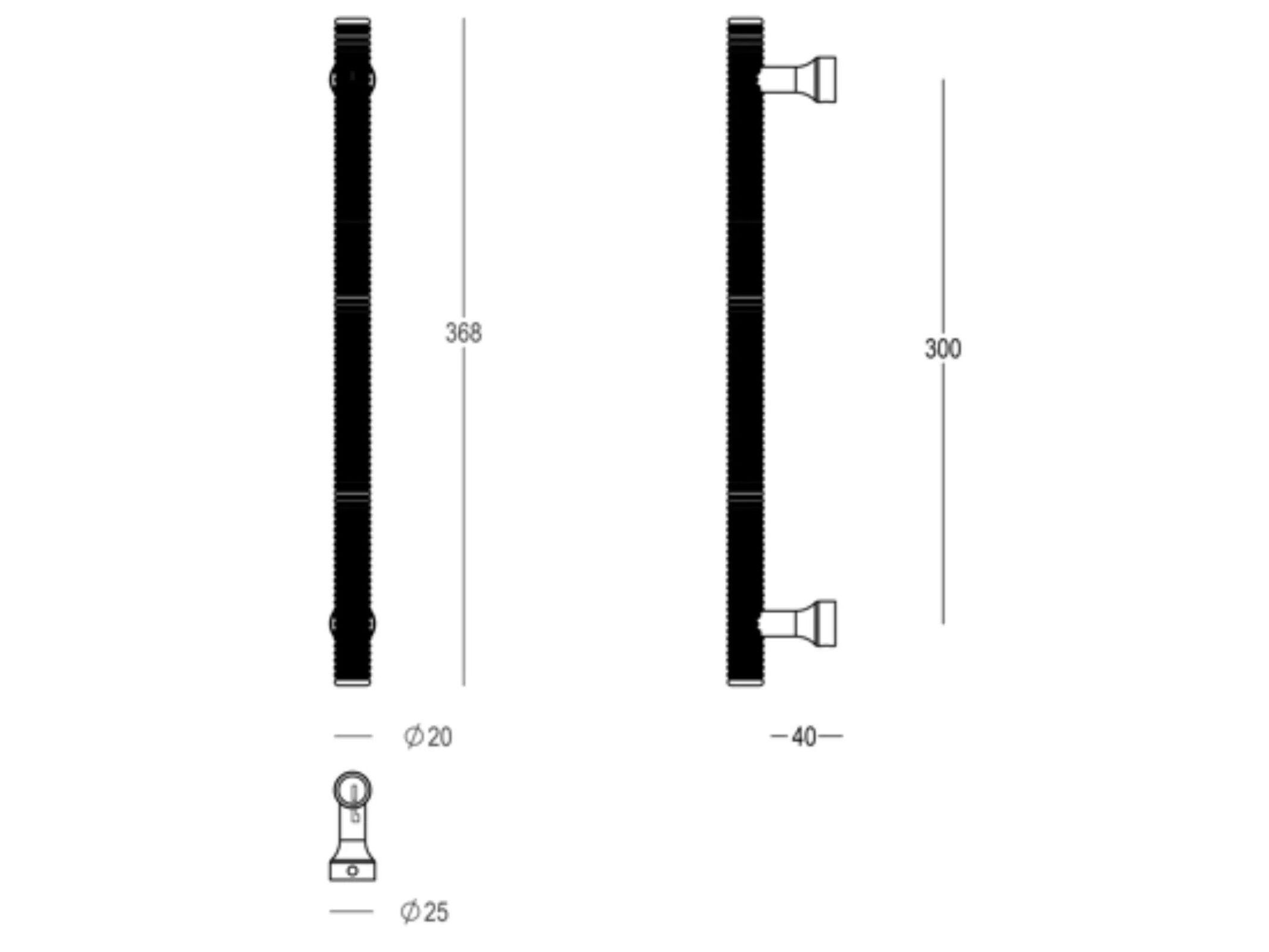 Латунная ручка Quincalux ARCH-00140312 - Вид №5