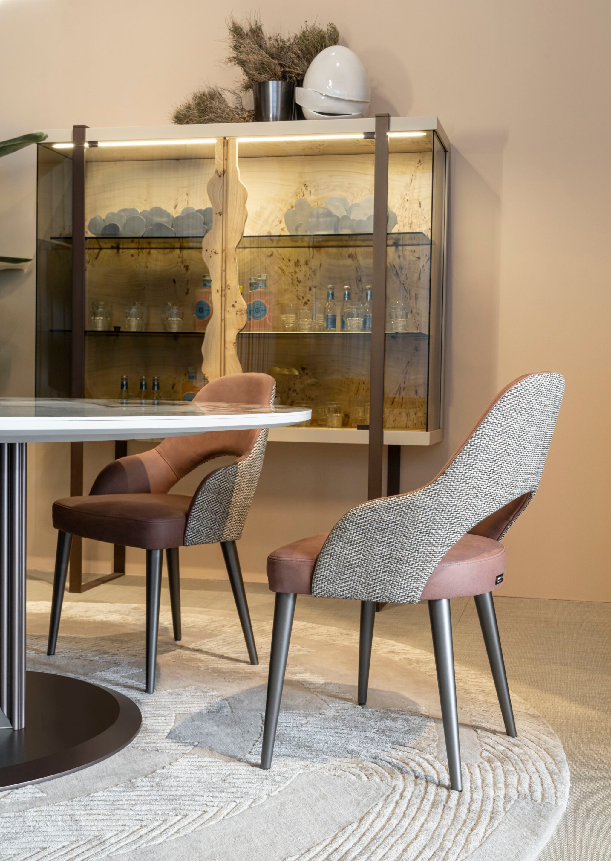 Кожаный стул с подлокотниками Bizzotto Italia Нара ARCH-00067879 - Вид №4