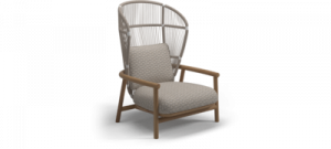 Fern High Back Lounge Chair  Gloster Сидение Fern