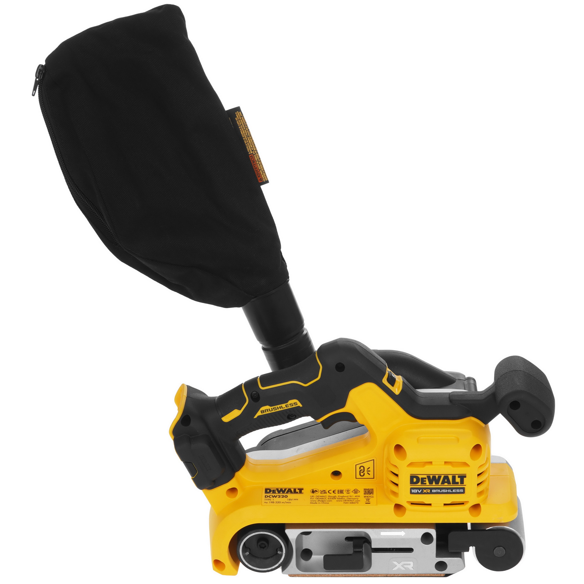 Ленточная шлифмашина DeWalt DCW220N-QW FLEXVOLТ 18/54V  , Без ЗУ, Без АКБ 5455824 STDN-0151316 - Вид №3