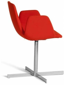 Capdell 4-спицевый тканевый стул с подлокотниками Ics