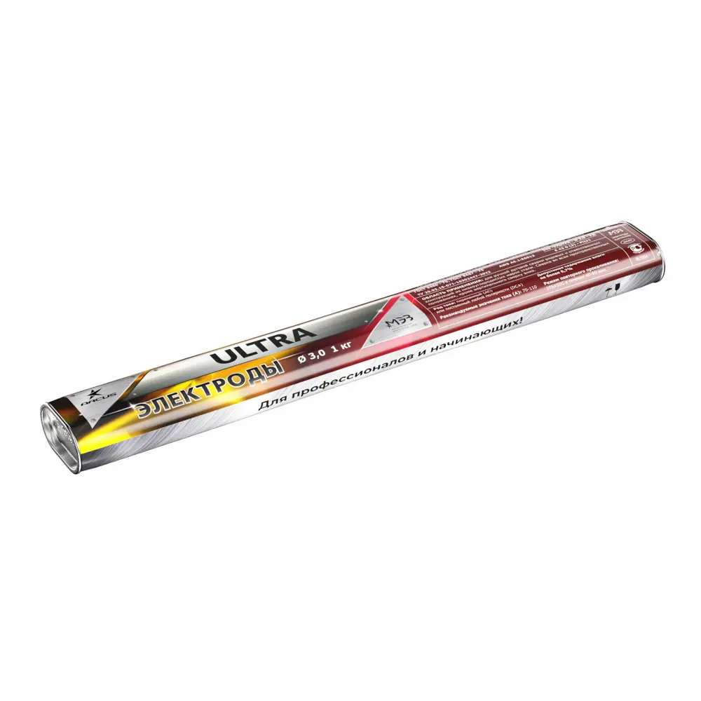 Электрод сварочный МЭЗ Ультра 3 мм 1 кг STLM-2177095 - Вид №4