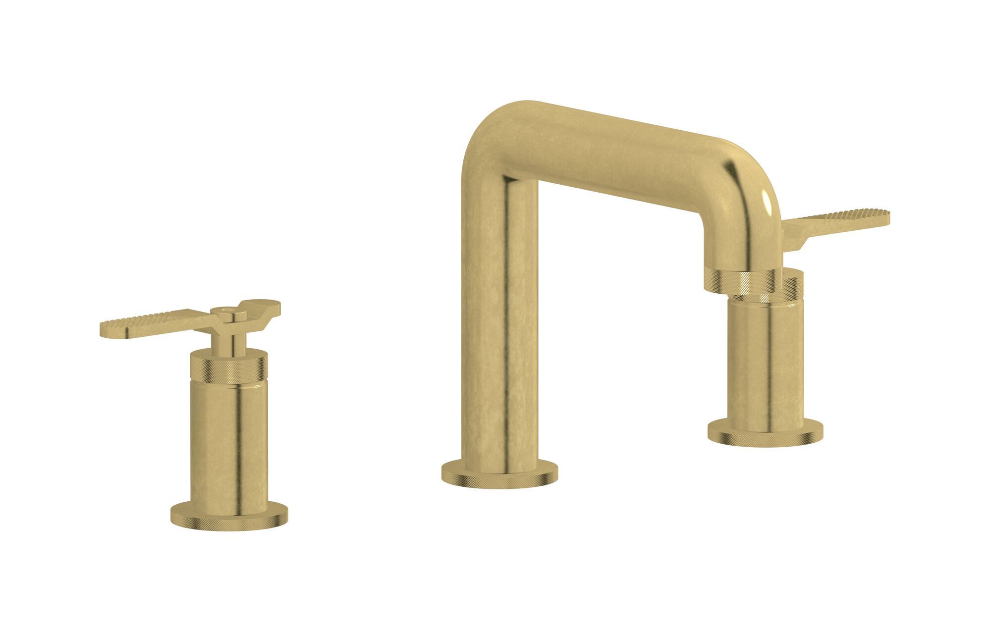 Смеситель для раковины с 3 отверстиями для пола с автоматическим сливом IB Bold ARCH-00132143 - Вид №8