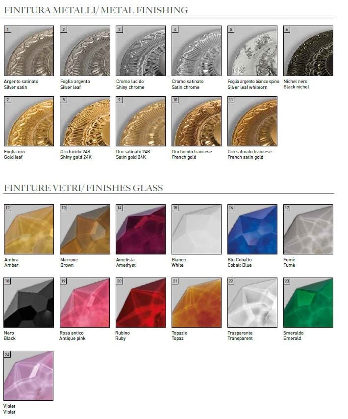 Люстра с кристаллами Swarovski® Euroluce Lampadari ARCH-00138261 - Вид №2