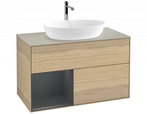 Villeroy&Boch Тумба под раковину Прямоугольная версия F773HGPC Finion Oak Veneer