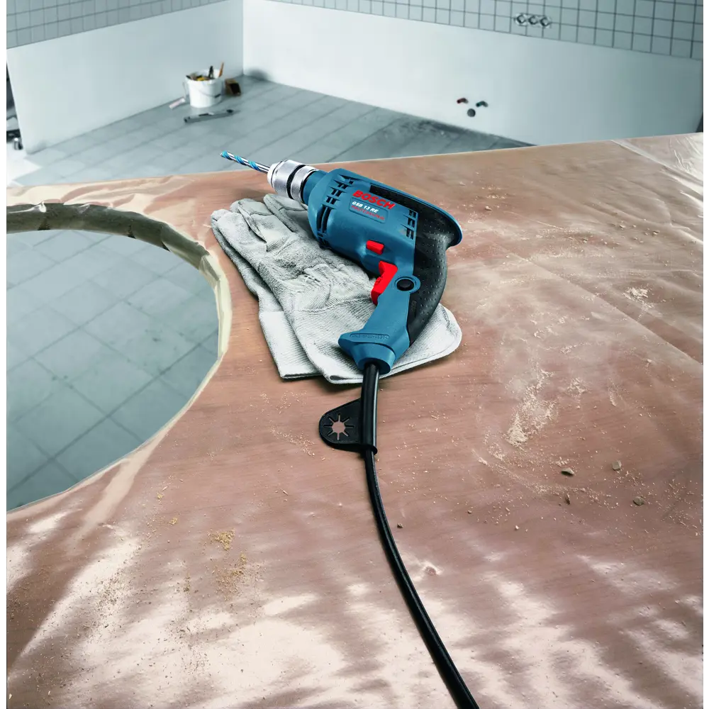 Ударная дрель Bosch GSB 13RE, 0601217100, 600 Вт BOSCH PROFESSIONAL STLM-2030679 - Вид №8