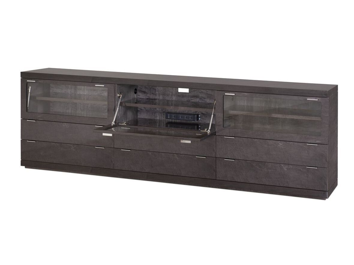 Деревянный шкаф для телевизора с выдвижными ящиками и дверцами Hurtado Evolution ARCH-00048924