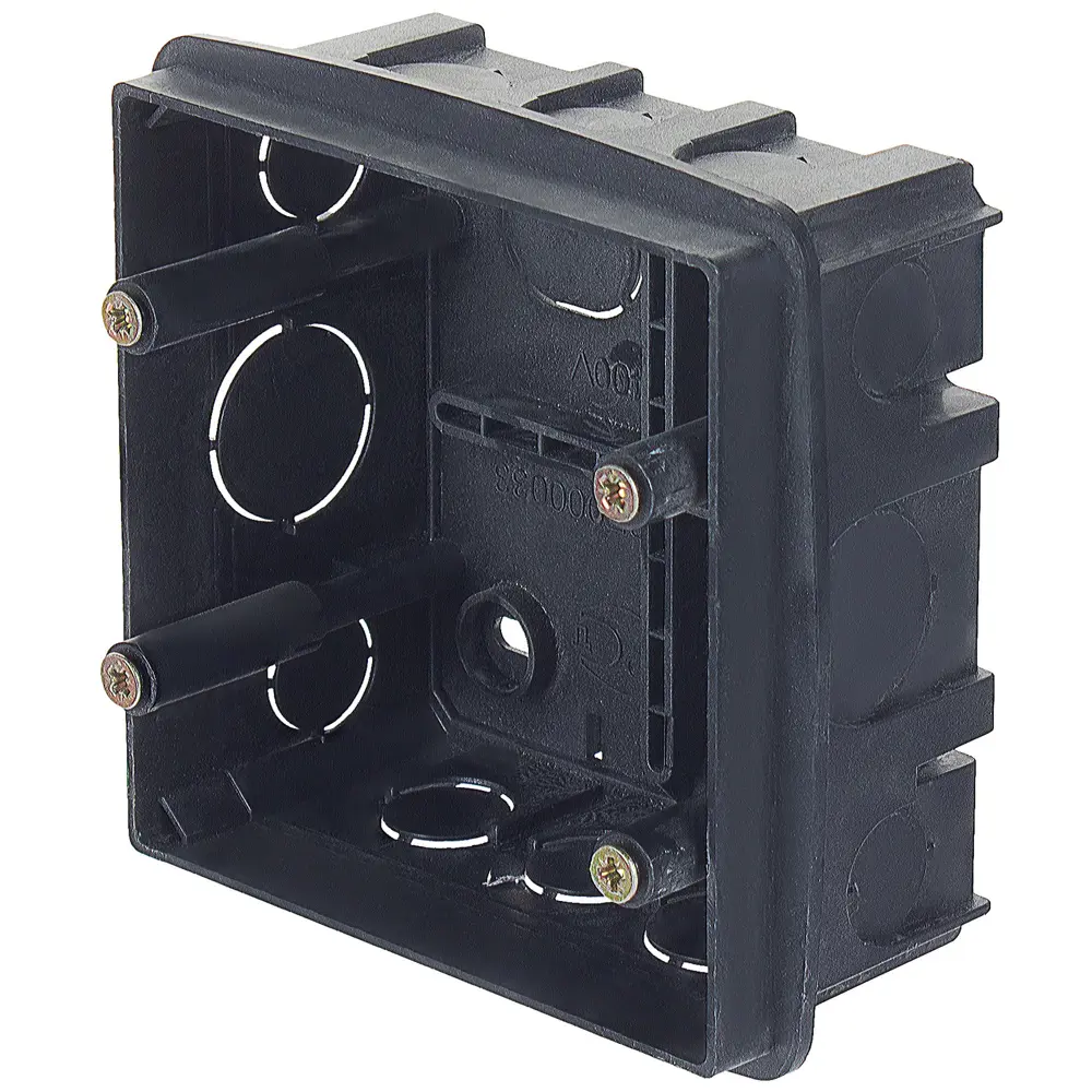 Коробка распределительная Plast Electro Anam 100х100х50 мм цвет чёрный 13370940 STLM-2090144  - Вид №1