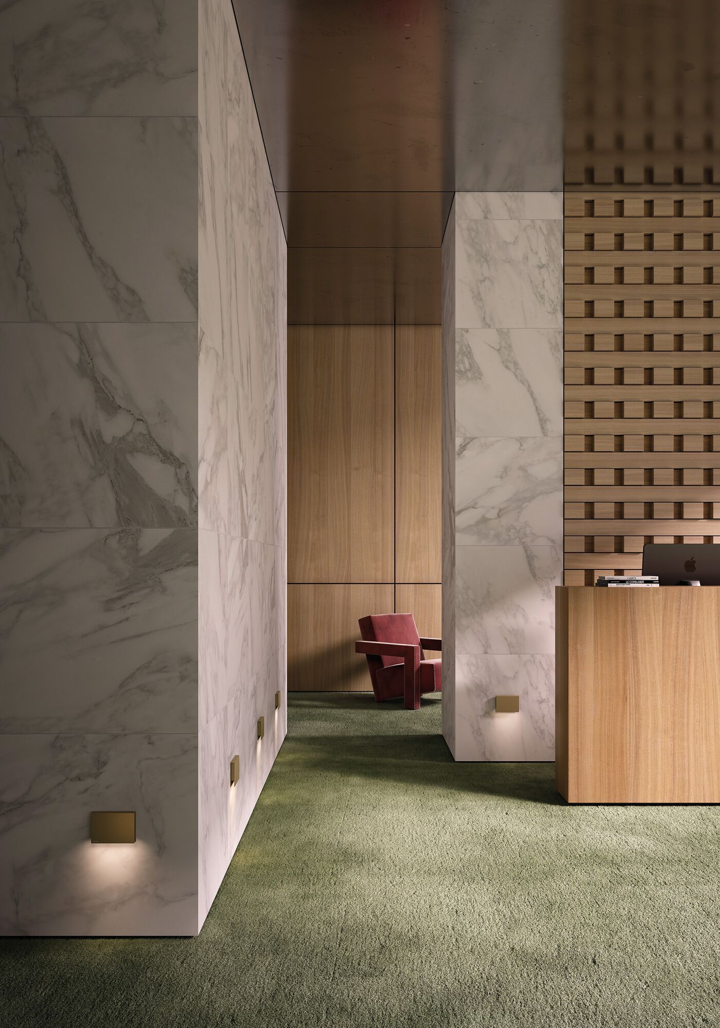 Металлический светодиодный настенный светильник Cini&Nils Anda ARCH-00018851 - Вид №2