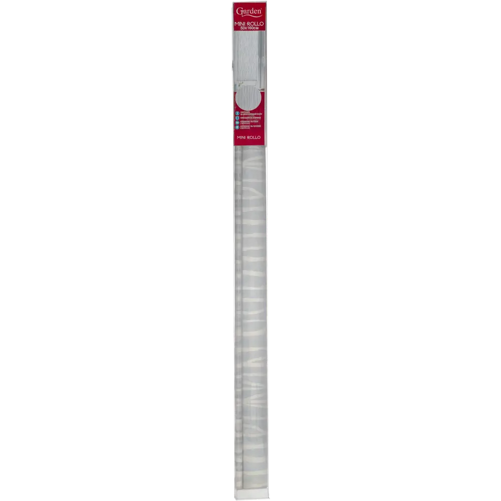 Штора рулонная Смуги 50x160 см бирюзовая GARDEN STLM-2182512 - Вид №5