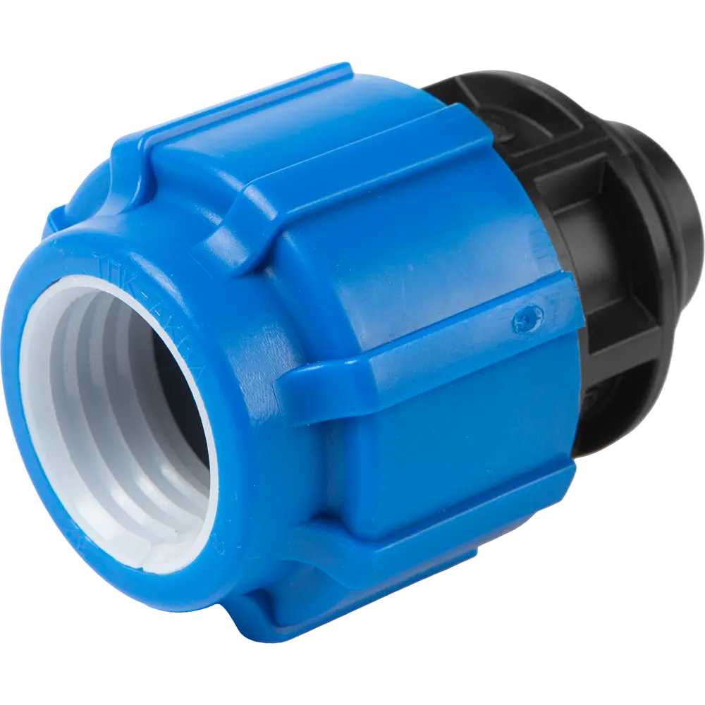 Муфта комбинированная Политэк для соединения стальных и ПНД труб 32×1/2" 82382528 STLM-0026017