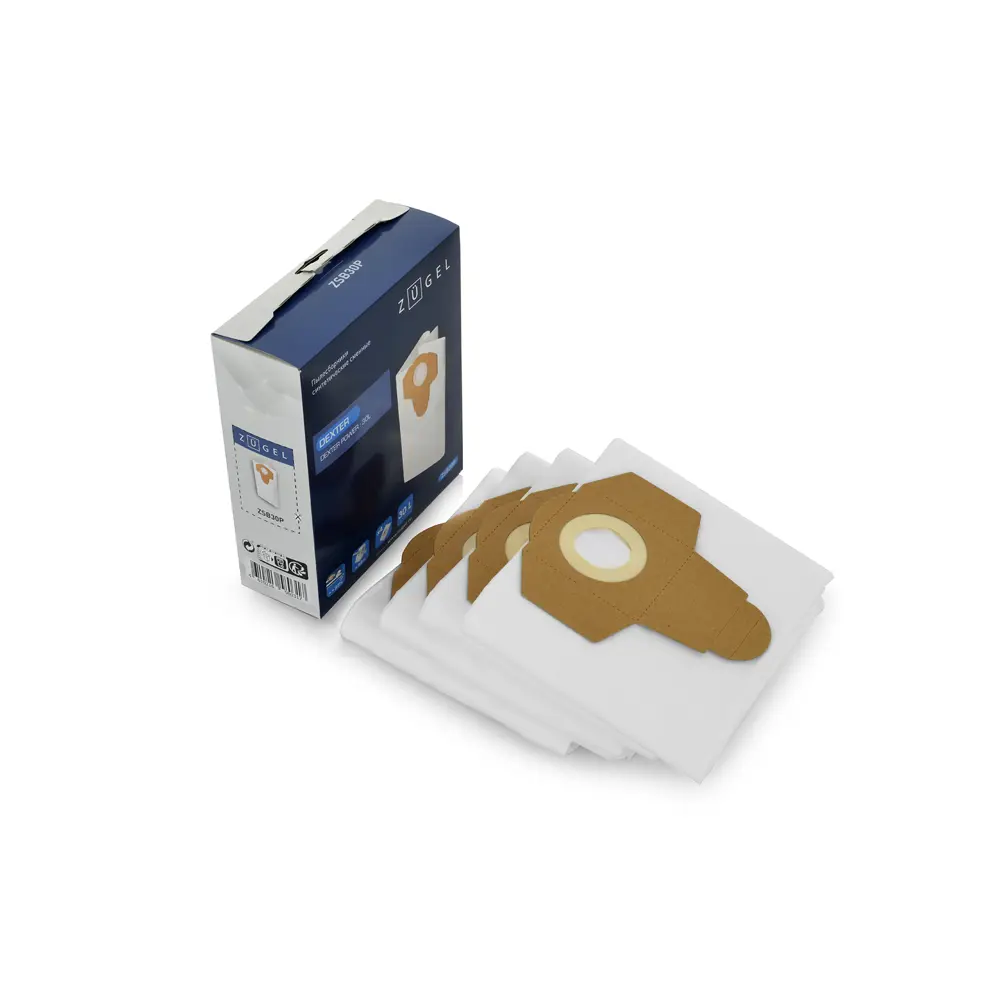 Мешки тканевые для пылесоса Zugel ZSB30P 30 л, 4 шт STLM-2112117 - Вид №6