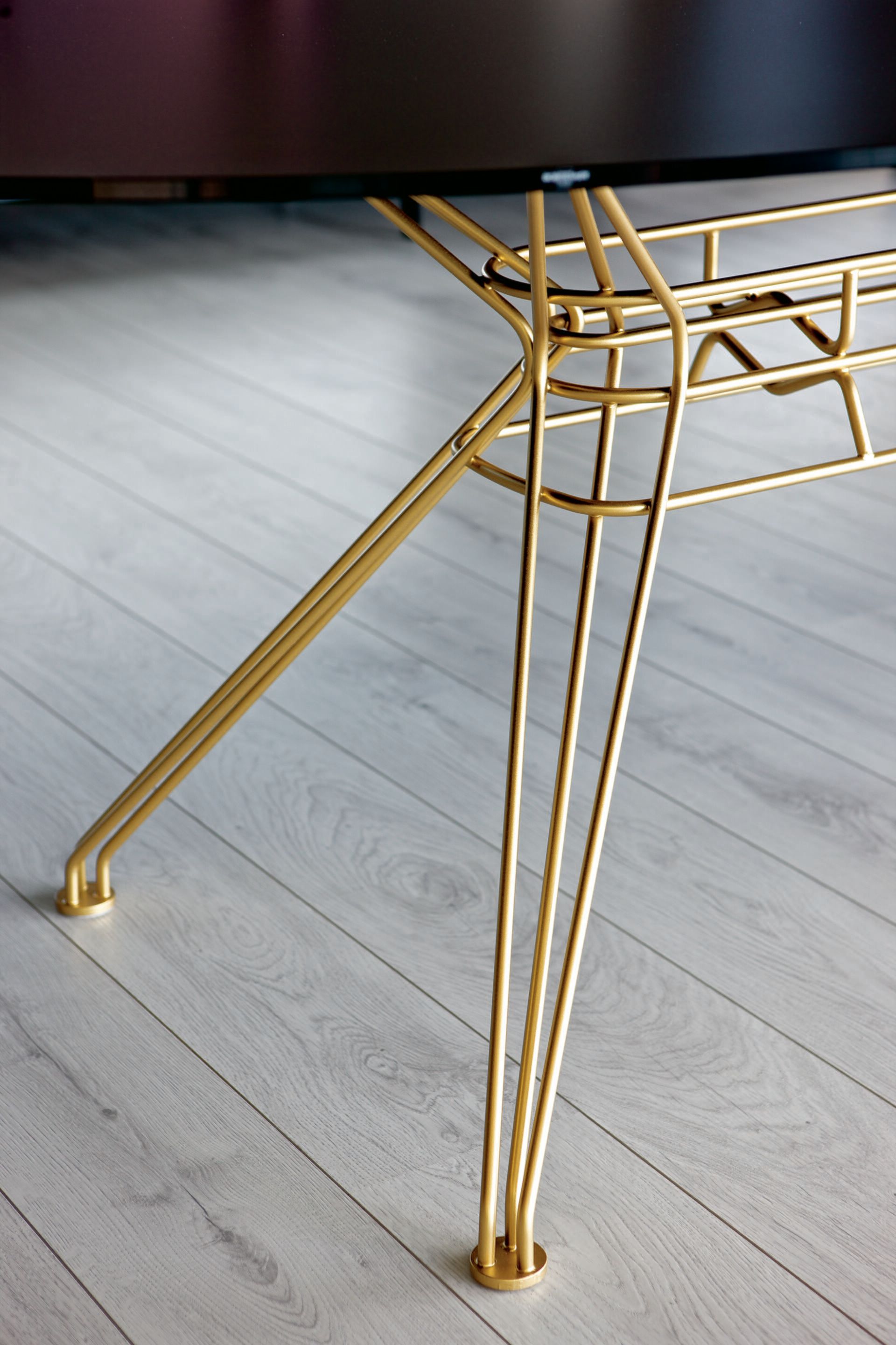 Обеденный стол из стали и дерева Bontempi Casa SANDER ARCH-00029364 - Вид №5