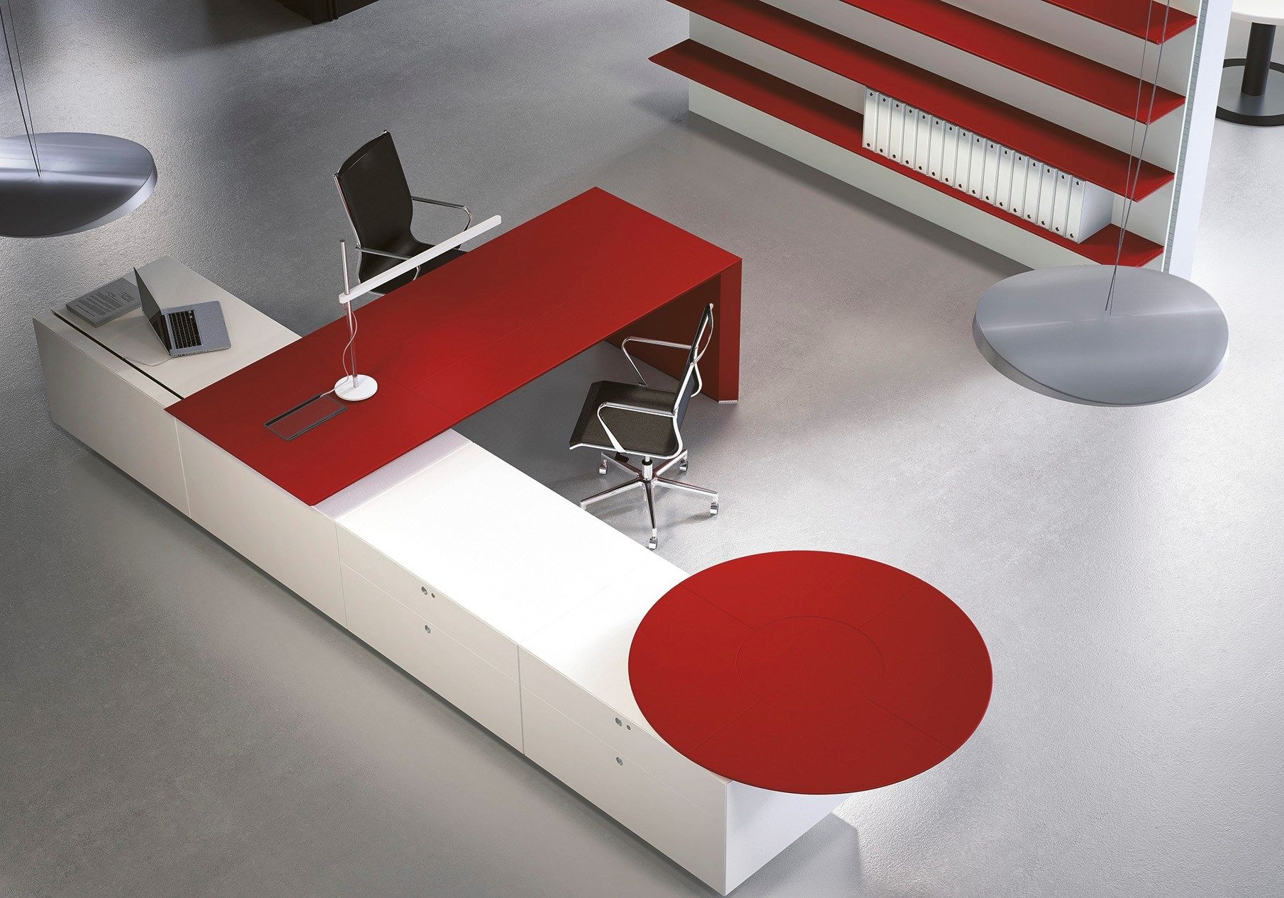 Модульная обшивка МДФ с книжным шкафом FANTONI MultipliCeo ARCH-00001602 - Вид №2