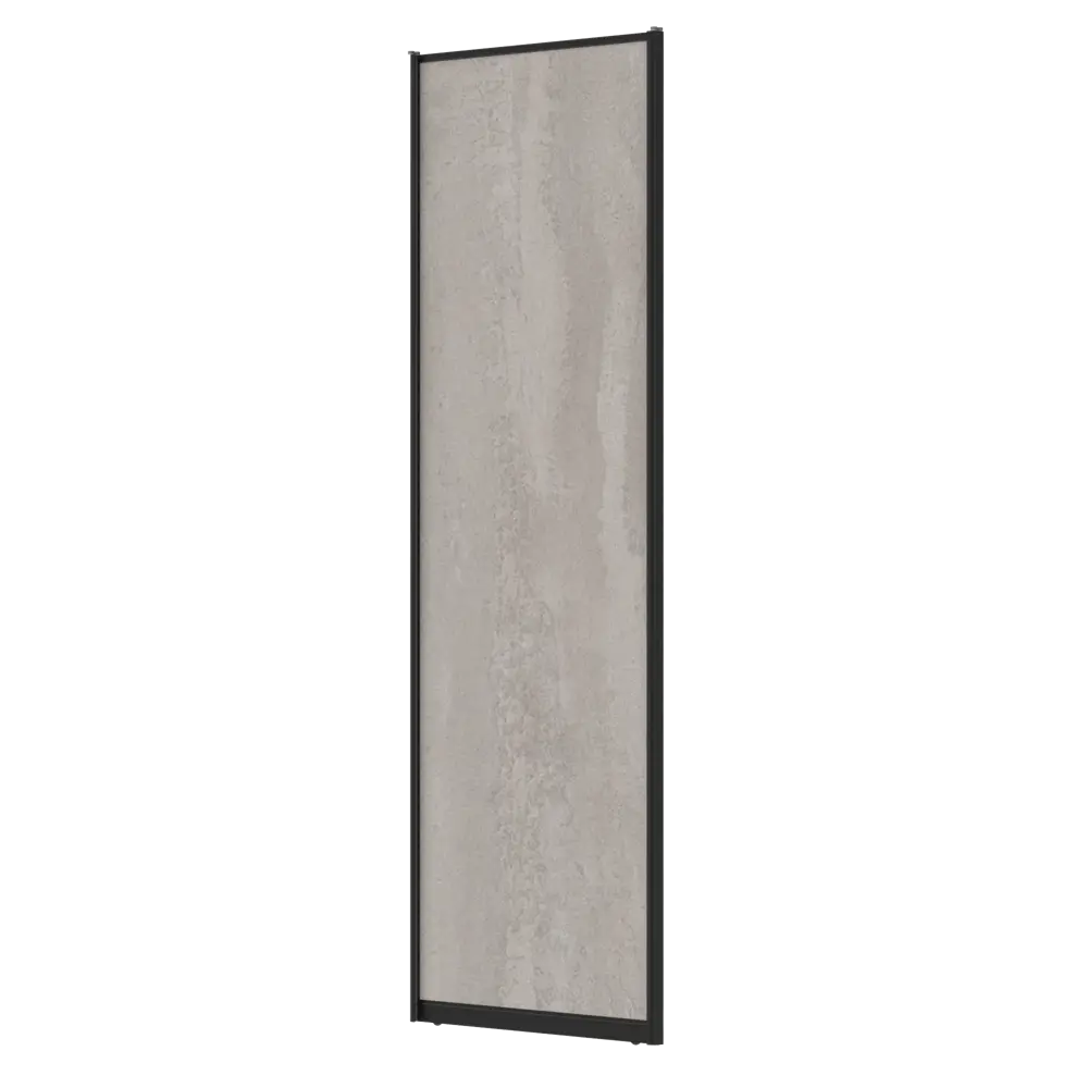 Дверь-купе KONSENSA 244.5x80.4 см МДФ цвет бетон профиль черный STLM-2025274 - Вид №2