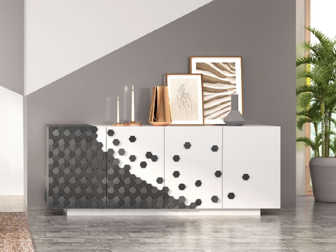 Шкаф с распашными дверями animovel Hexagone ARCH-00094276 - Вид №4