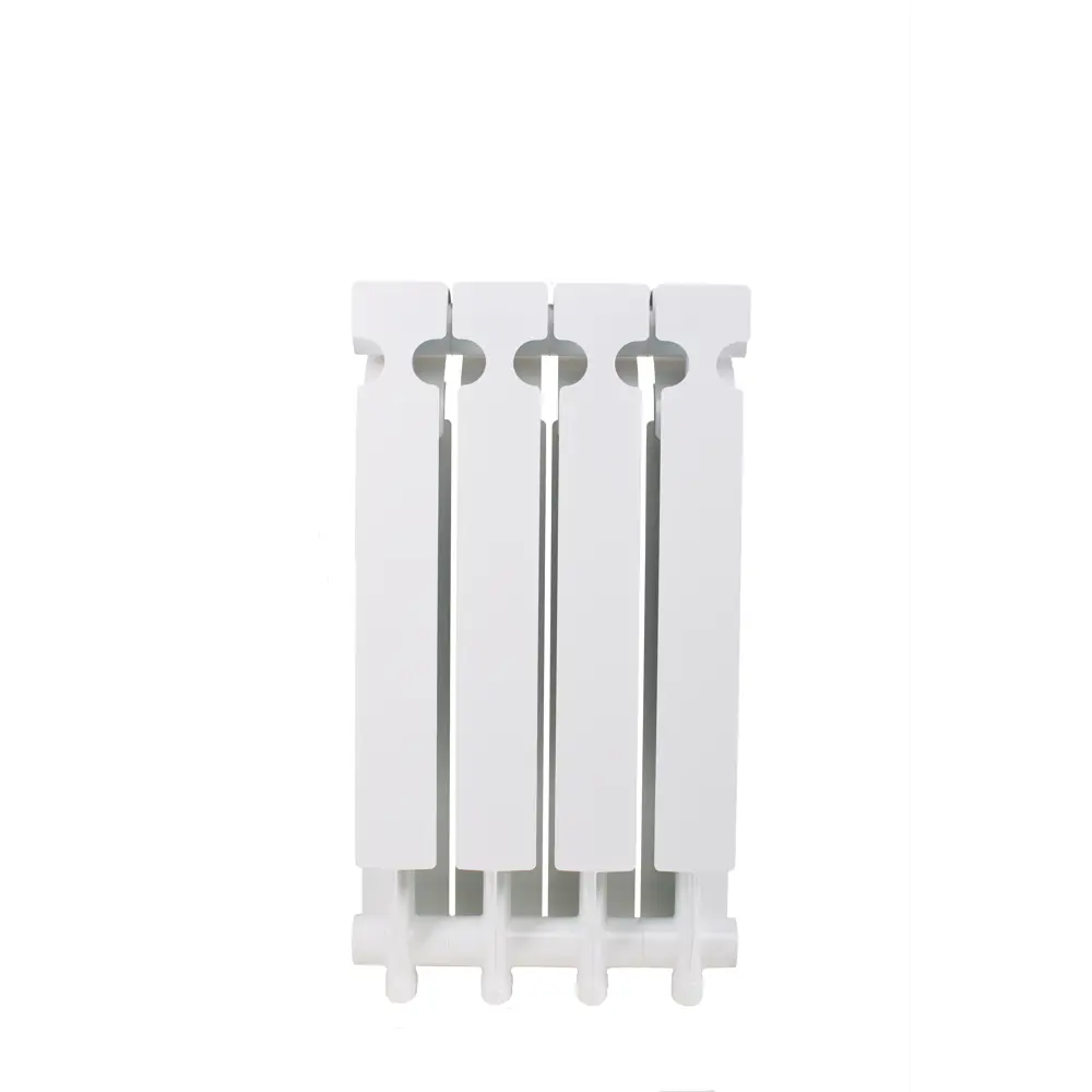 Радиатор секционный Equation Aluminium 500/96 4 секции боковое подключение алюминий белый STLM-2089849 - Вид №2