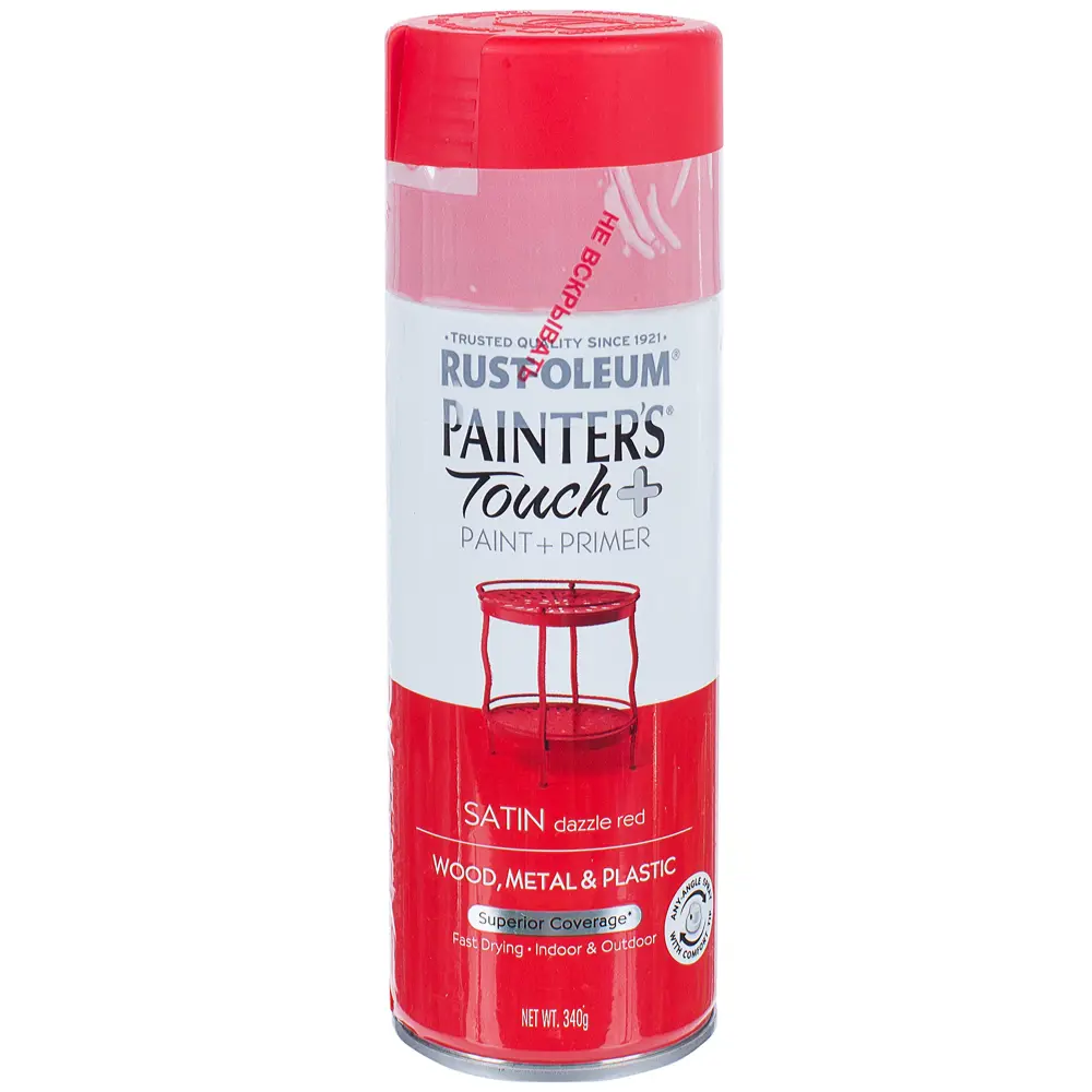 Краска аэрозольная PTouch полуматовый цвет красный мак 0.34 кг RUST-OLEUM STLM-2143055