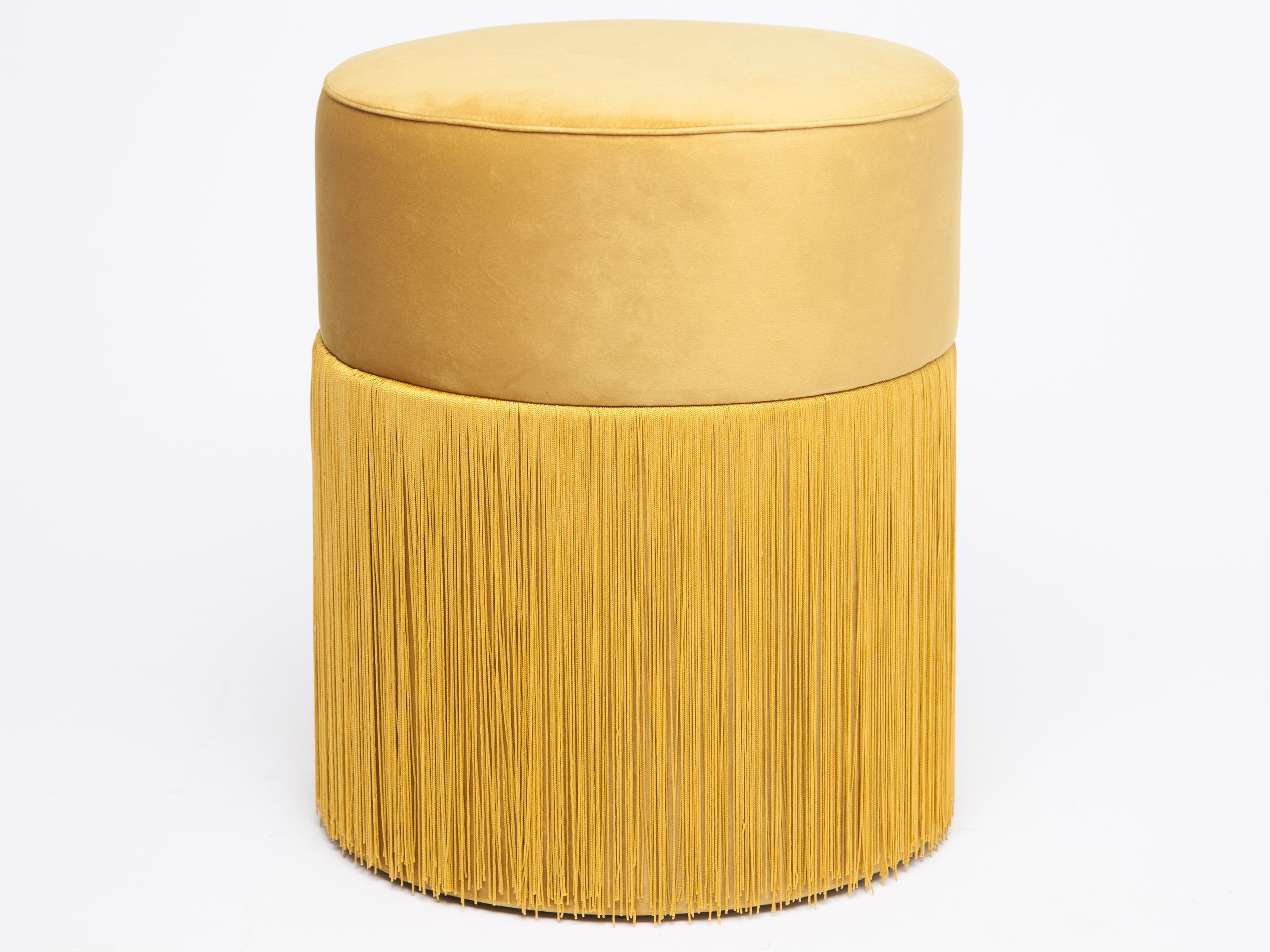 Круглый бархатный пуф Houtique Pill Pouff ARCH-00130366 - Вид №3