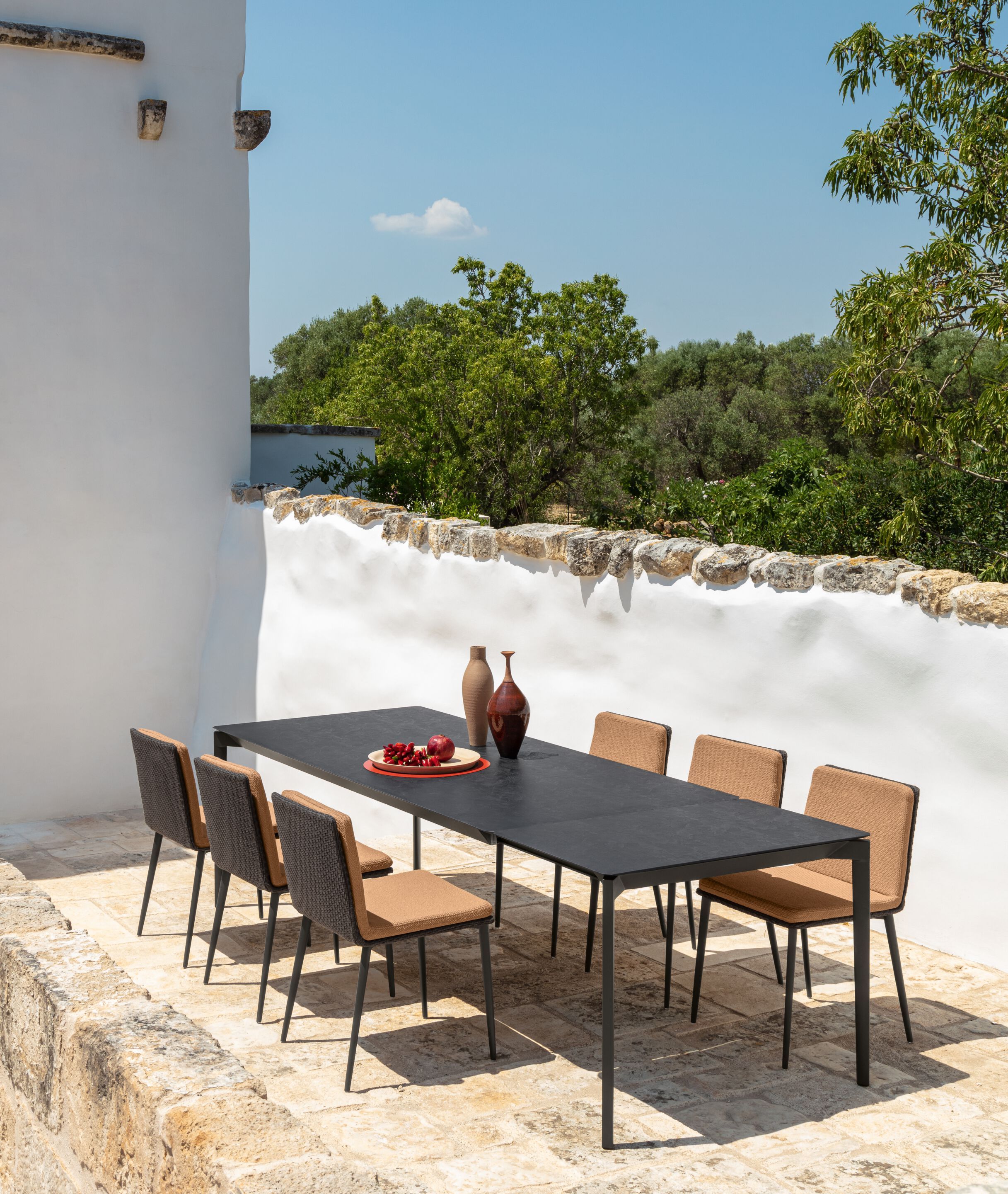 Прямоугольный выдвижной садовый стол Talenti Leaf ARCH-00123618 - Вид №9