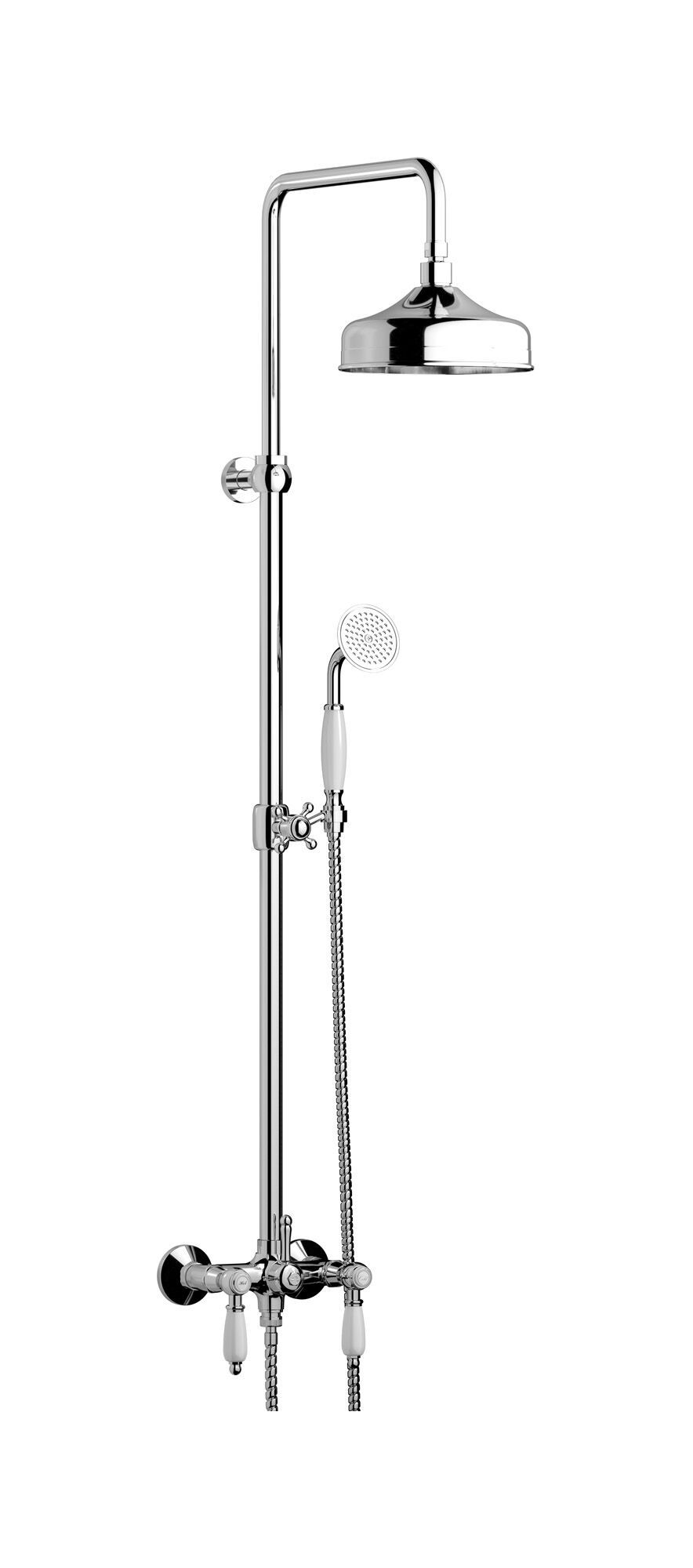 Настенная термостатическая душевая колонна с ручным душем IB Hermes + Hermes Elle ARCH-00071899 - Вид №1