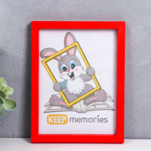 90335022 Рамка 3935869, 15х21 см, пластик, цвет красный Keep memories STLM-0189371 KEEP MEMORIES