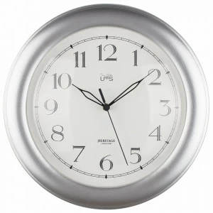 Часы настенные серебристые деревянные Tomas Stern 7024 TOMAS STERN ДИЗАЙНЕРСКИЕ 00-3872711 Серебро