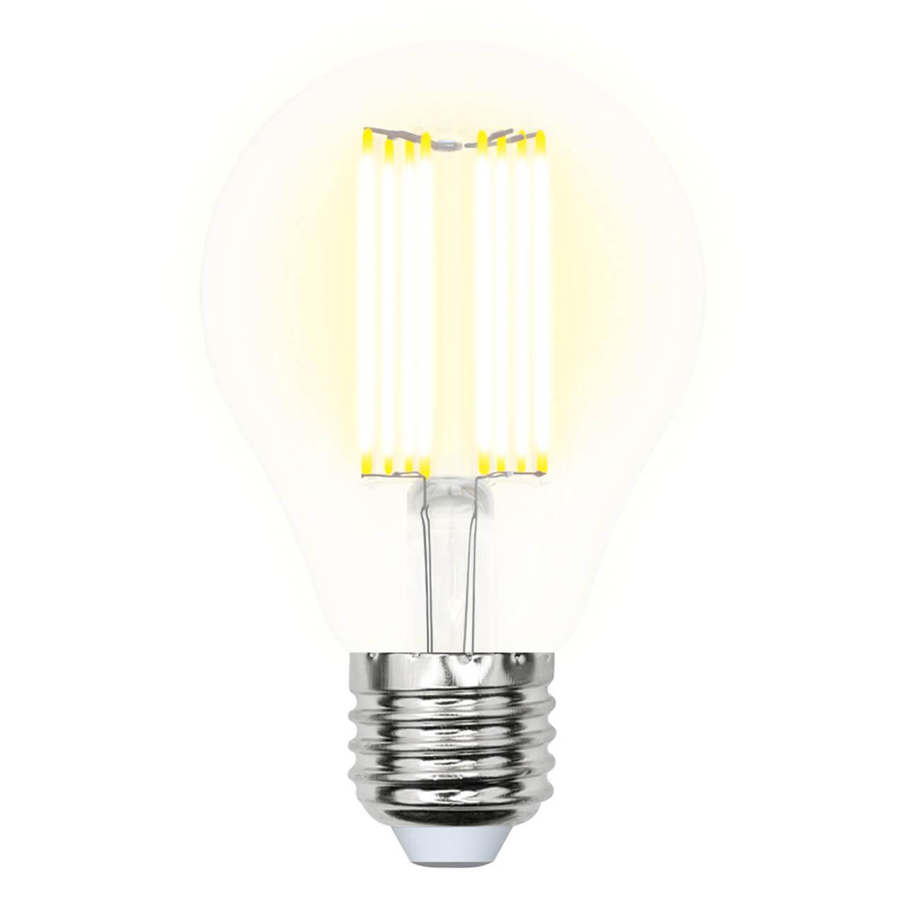 LED-A70-23W/3000K/E27/CL PLS02WH Лампа светодиодная филаментная E27 23W 3000K прозрачная UL-00005897 Volpe Norma LED-A70