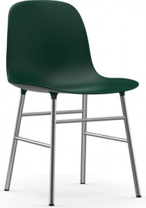 603172 Chair Chrome Green Normann Copenhagen Form
