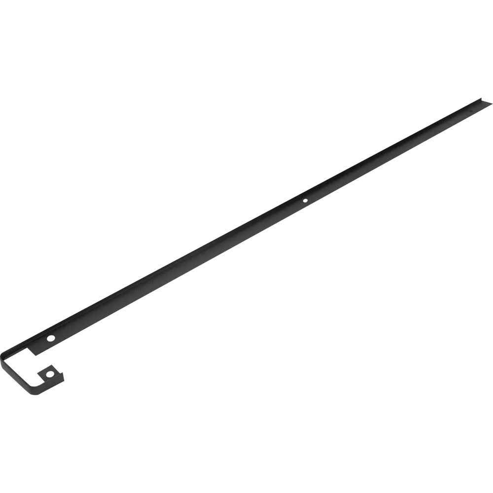 Планка соединительная Т-образная R5 60x3.8 см для столешницы 3.8 см цвет черный Santreyd STLM-2084992 - Вид №2
