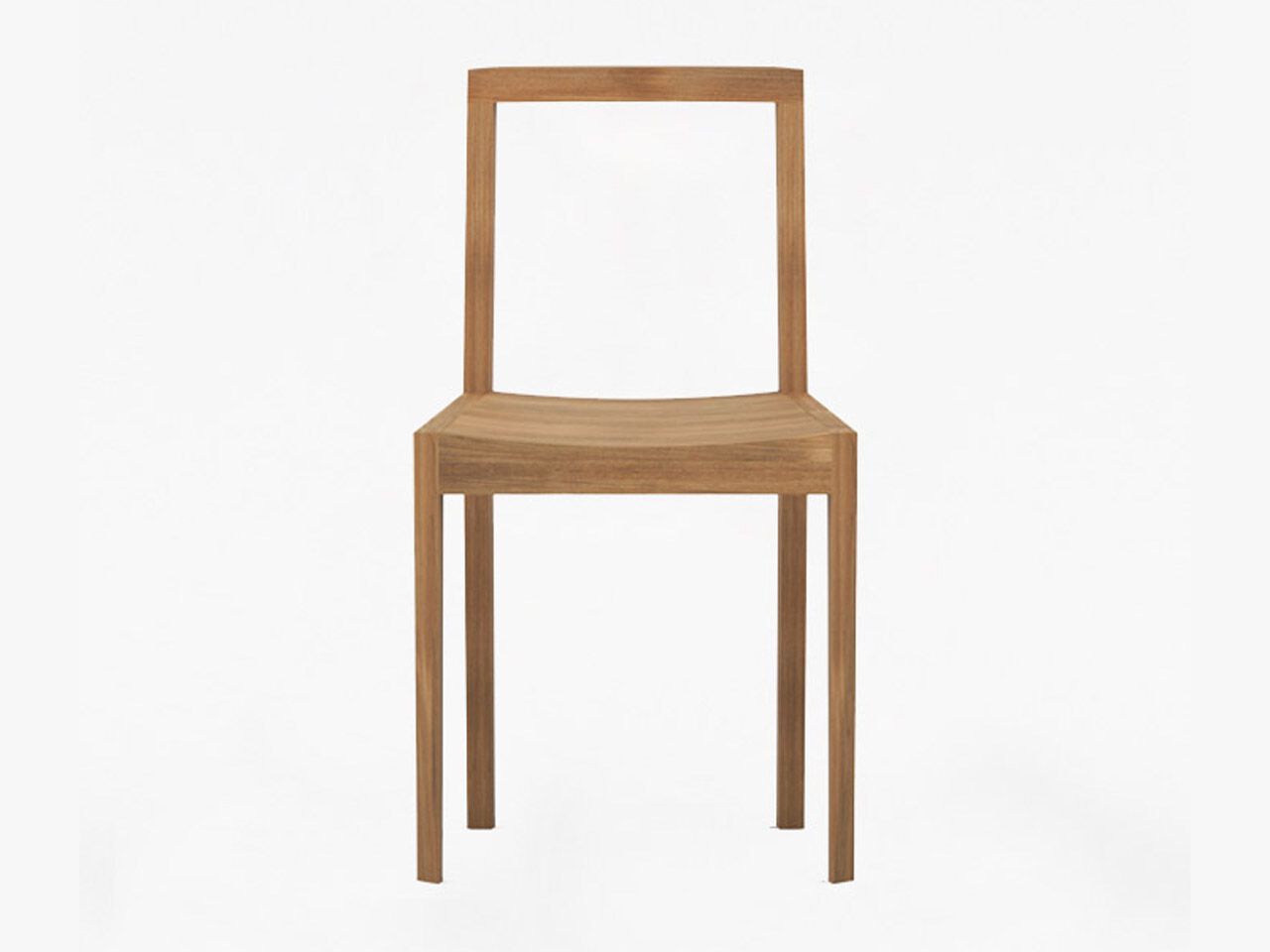 Стул из массива дерева с открытой спинкой Air Division ARCH-00090905 - Вид №1