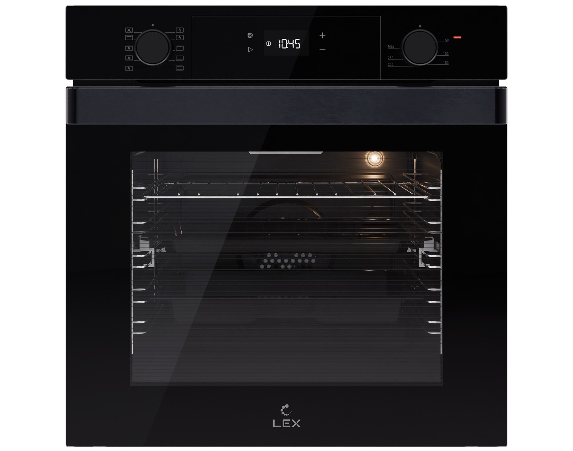 9208990 Электрический духовой шкаф LEX EDP 610 BL Wide Series черный STDN-0077503