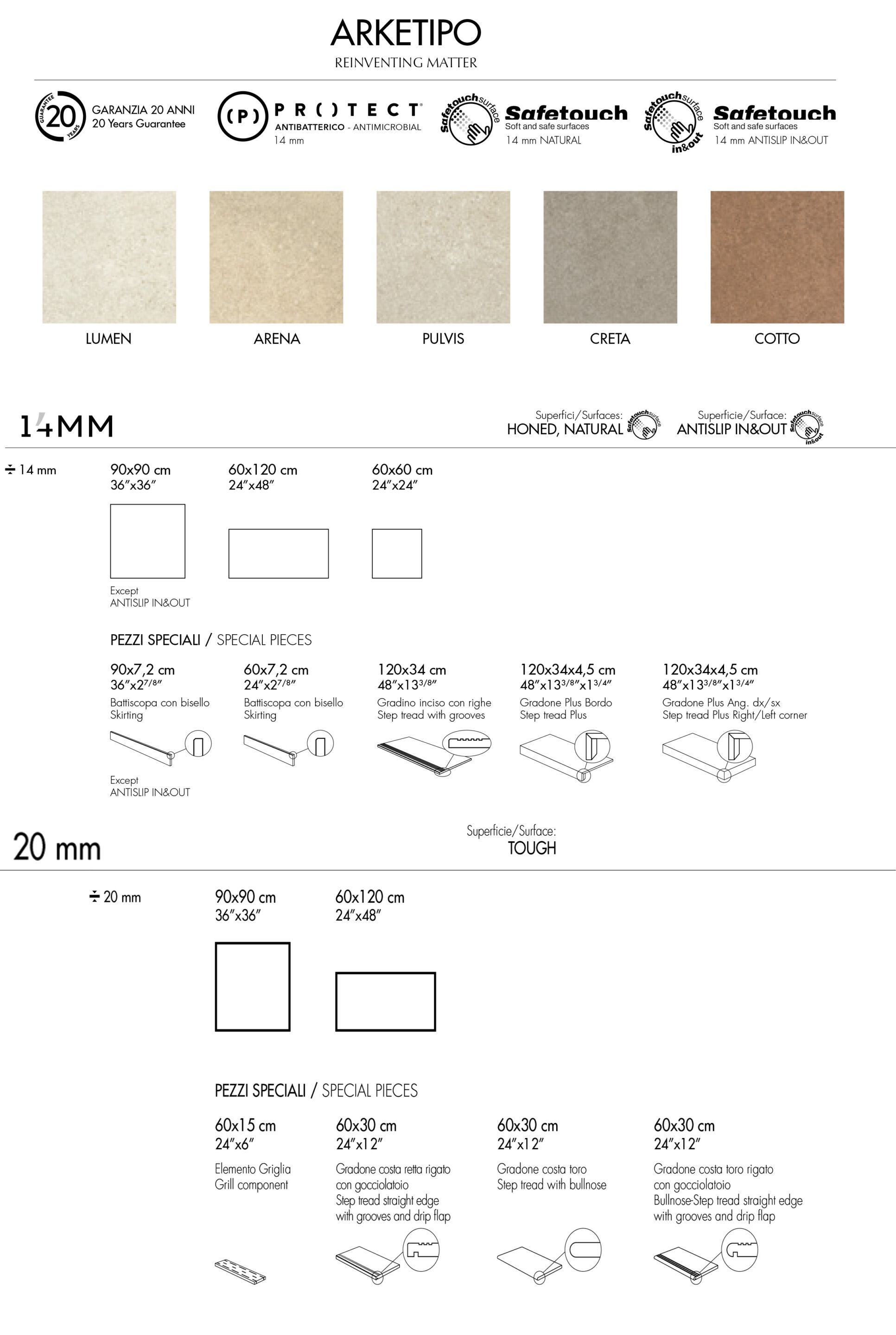 Керамогранит / напольное покрытие COTTO D'ESTE Arketipo ARCH-00135726 - Вид №44