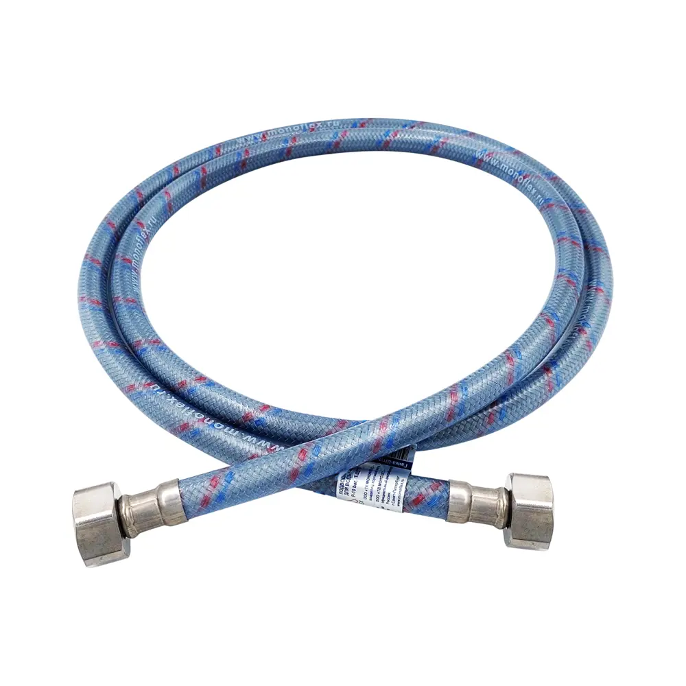 Гибкая подводка для воды Monoflex 1/2" гайка - гайка 150 см STLM-2004814 - Вид №2