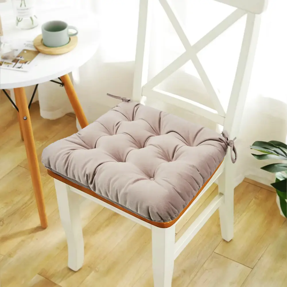 Подушка для стула Seasons Fossil 4 40x36 см цвет серо-розовый Отсутствует STLM-2067850 - Вид №3