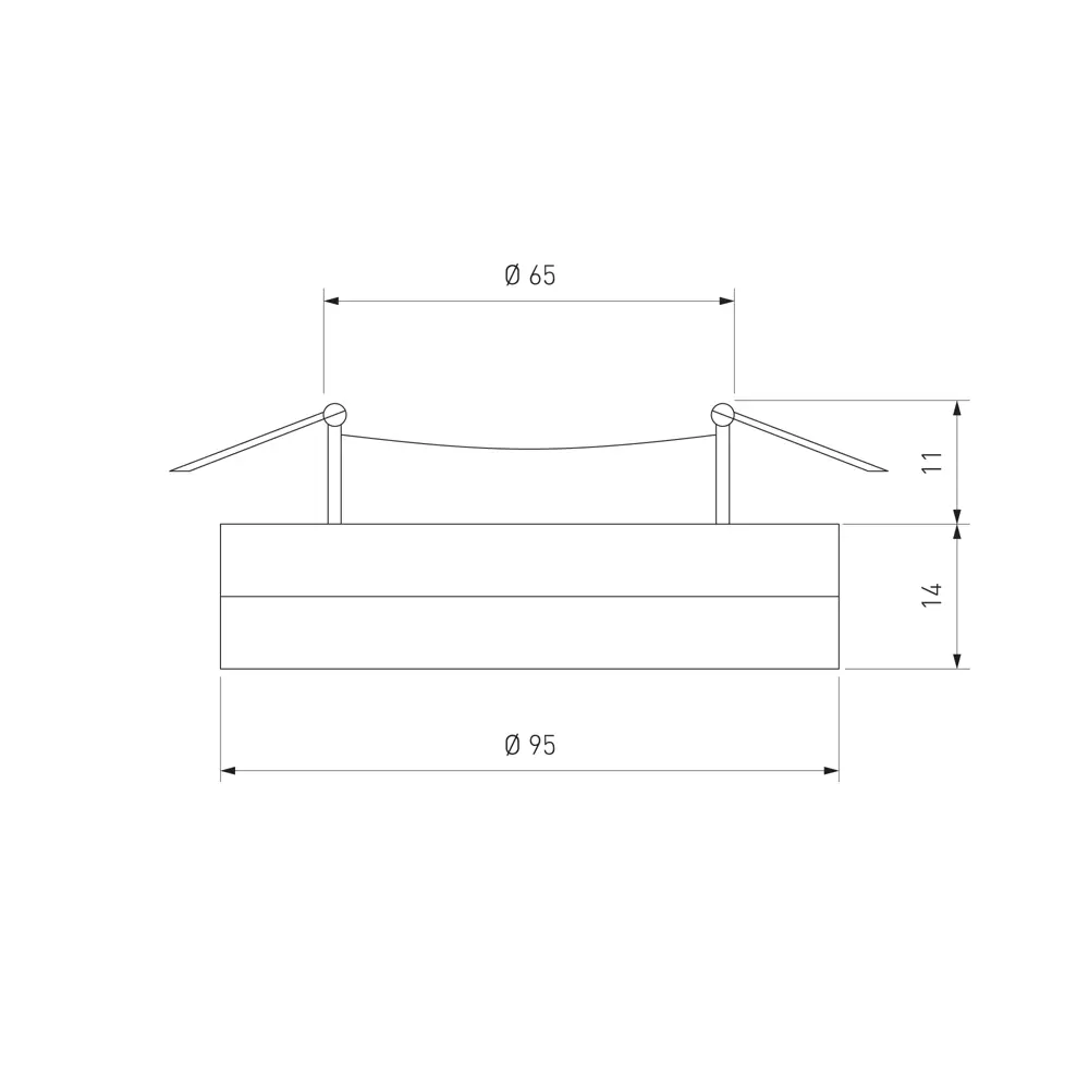 Светильник точечный встраиваемый Elektrostandard 8355, MR16 с LED-подсветкой под отверстие 65 мм, 2 м², цвет прозрачный STLM-2177301 - Вид №6