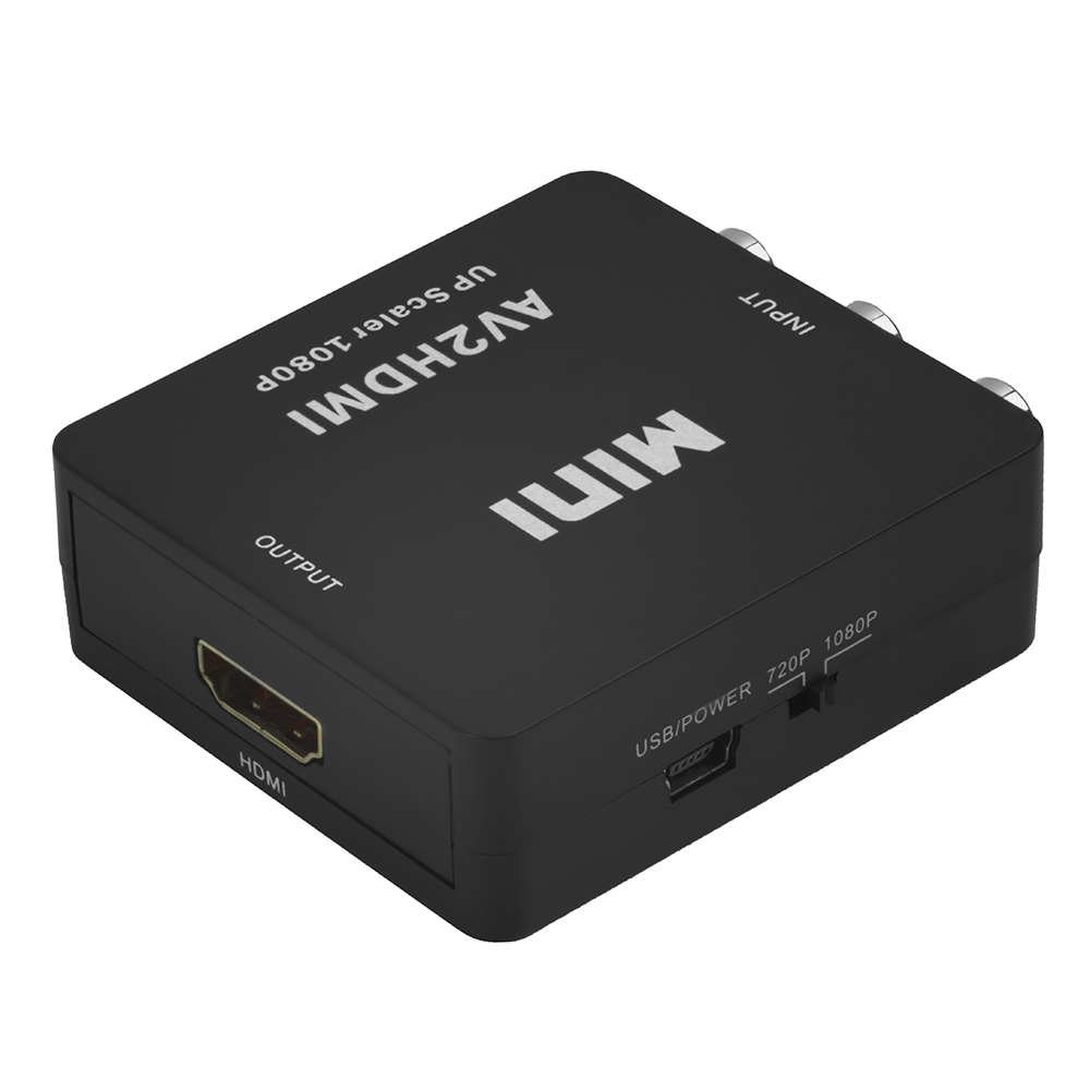GL-v125 Конвертер av в hdmi 1.3 greenline, pal, ntsc, secam, 1080p, Greenconnect Santreyd  - Вид №1
