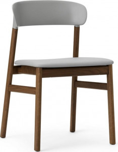 1401024 Herit Обивка для стульев Smoked Oak Spectrum Leather Grey Normann Copenhagen