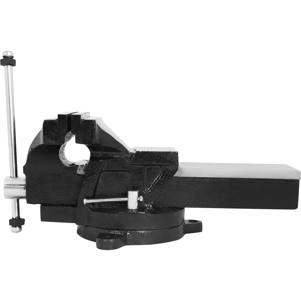 Тиски слесарные поворотные Калибр ТПСН-150, с наковальней, 150 мм STLM-2154494 - Вид №1