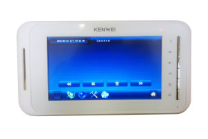 15895107 Монитор IP видеодомофона (белый) KW-E707N IP System CC000001685 Kenwei