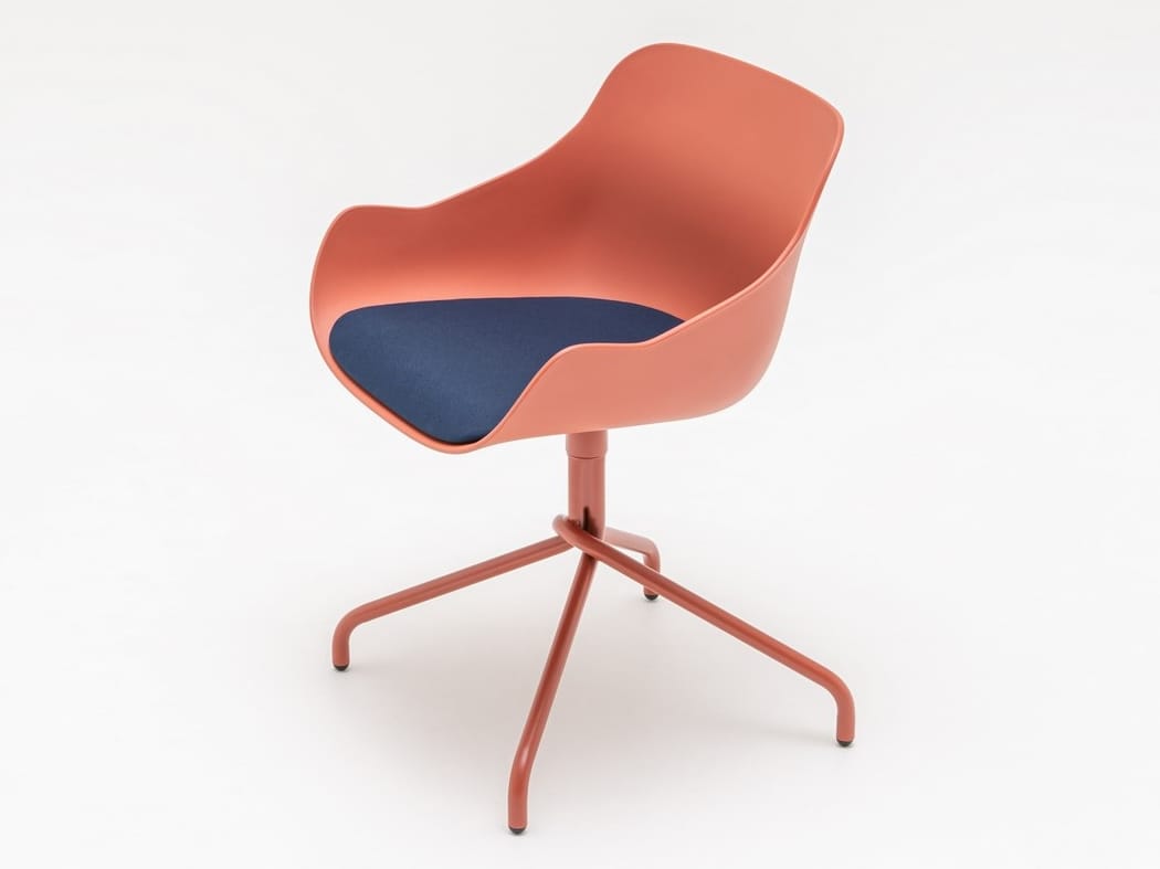 Вращающееся кресло из полипропилена со встроенной подушкой MDD Baltic ARCH-00118371 - Вид №3