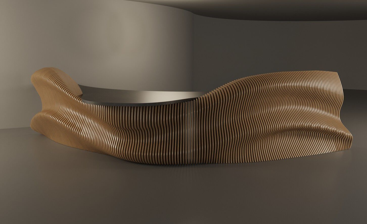 Стойка регистрации из фанеры MYWOODREAM SILVY ARCH-00027515 - Вид №2